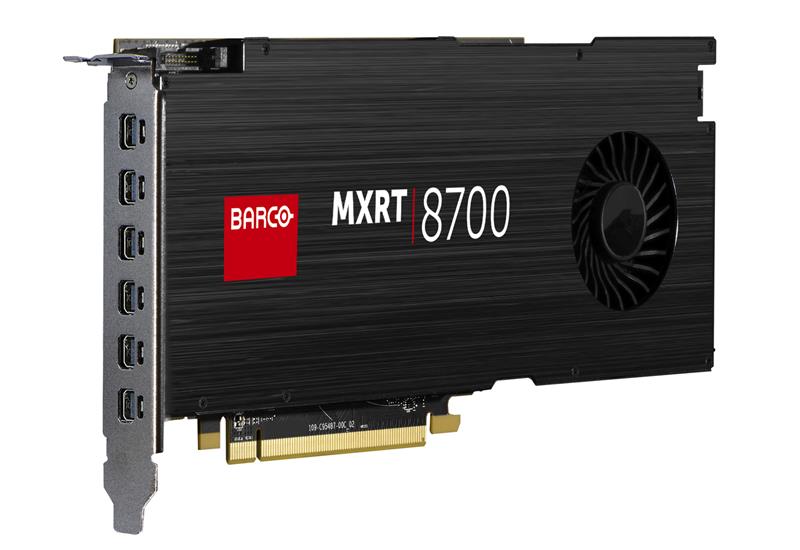 MXRT-8700 PCIe Graphics Controller